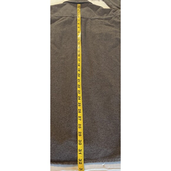 Dakota Grizzly Men’s L Shirt Brown Western Pearl Snaps 100% Cotton Workwear Farm - Picture 10 of 10